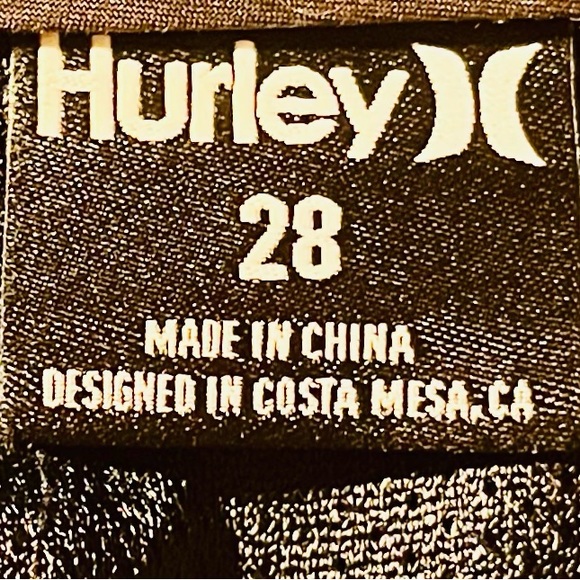 Men’s Hurley Shorts Size 28 - Picture 3 of 3
